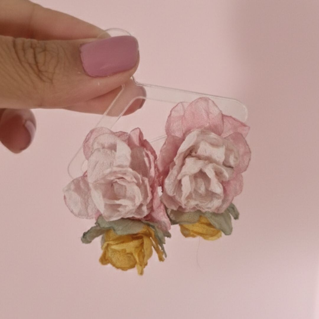 BRINCO FLORES DOCE PRIMAVERA - Imagem 2