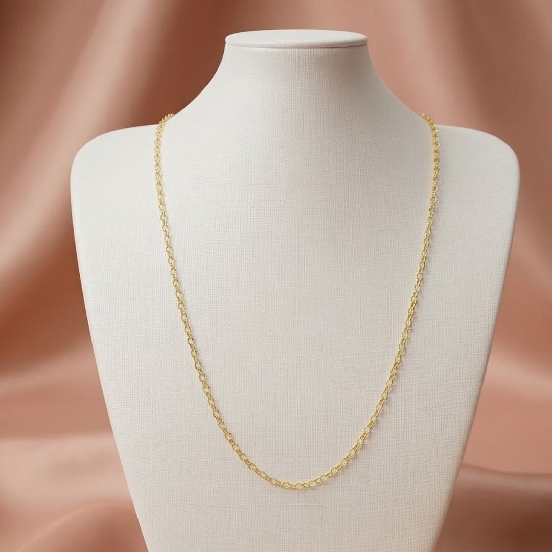 COLAR CORDÃO MELISSA BANHADO A OURO