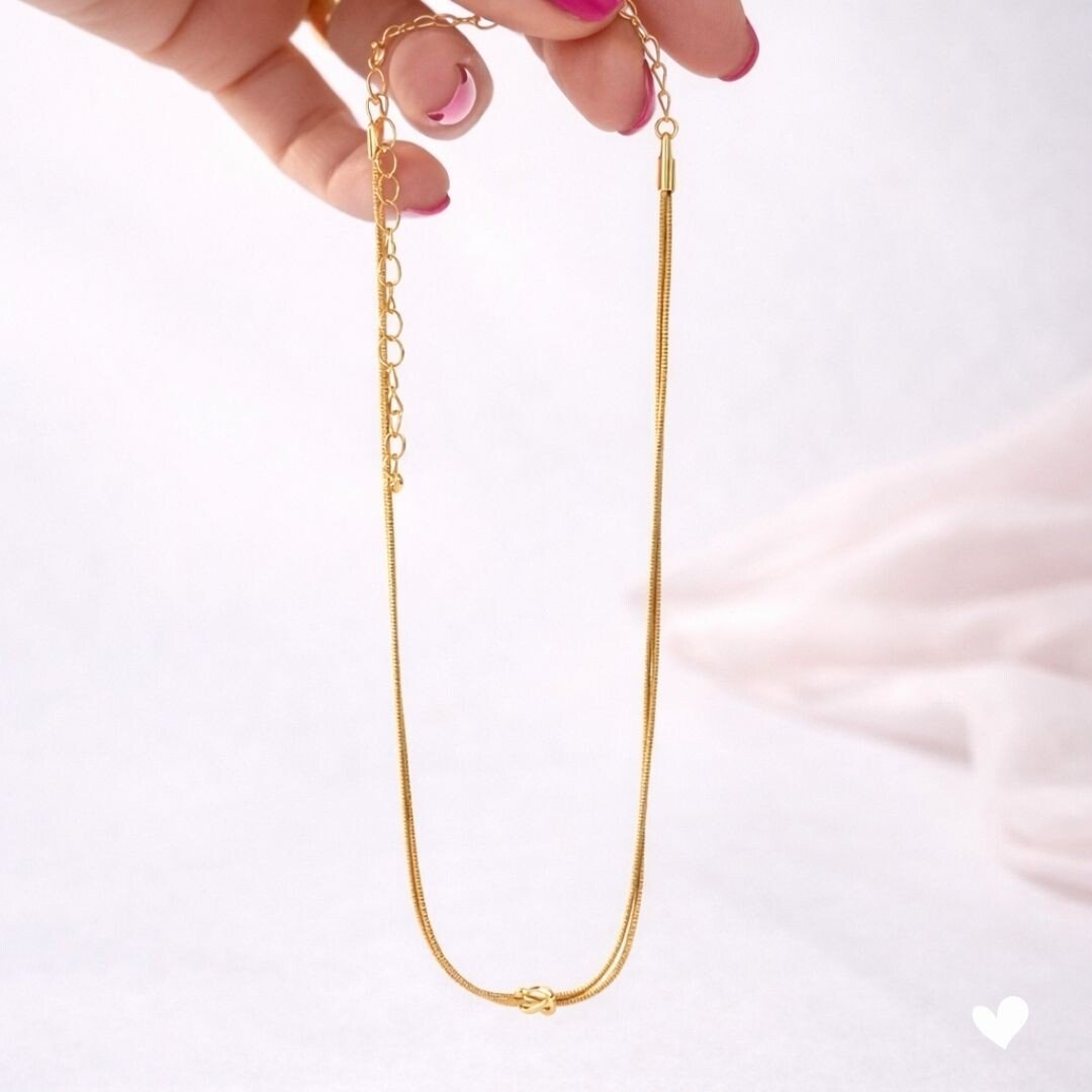 COLAR NOZINHO DOURADO